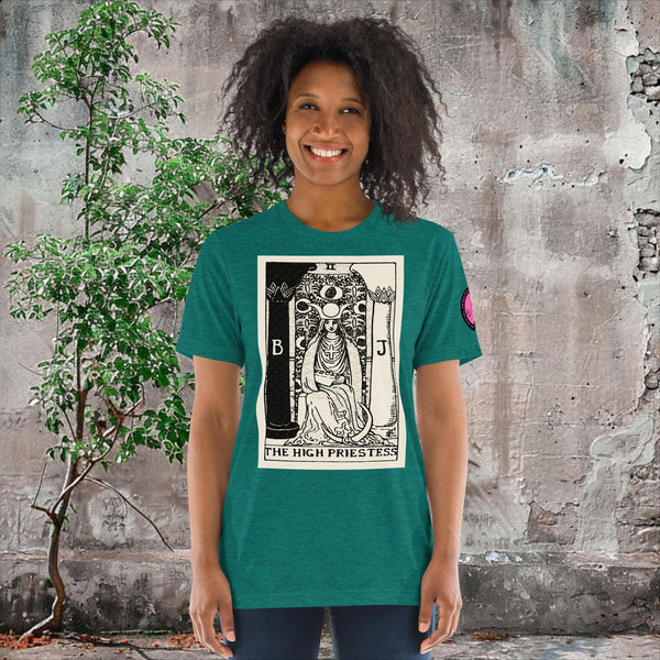 MAJOR ARCANA TAROT 02 "THE HIGH PRIESTESS" PREMIUM TEE